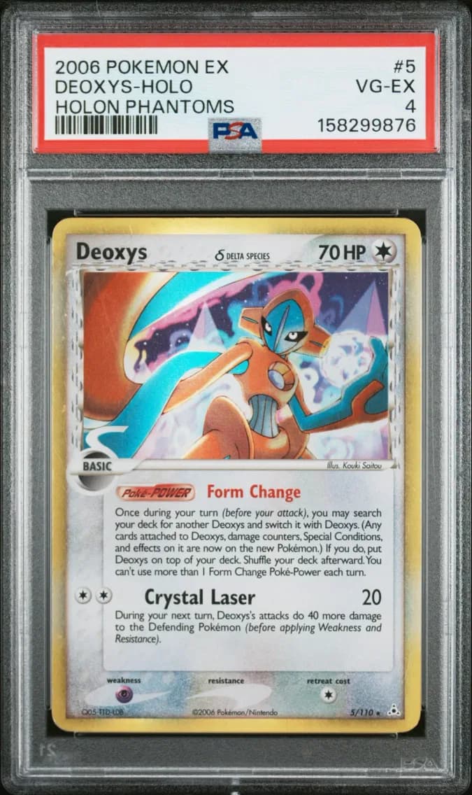 Deoxys-Holo, EX Holon Phantoms, PSA 4
